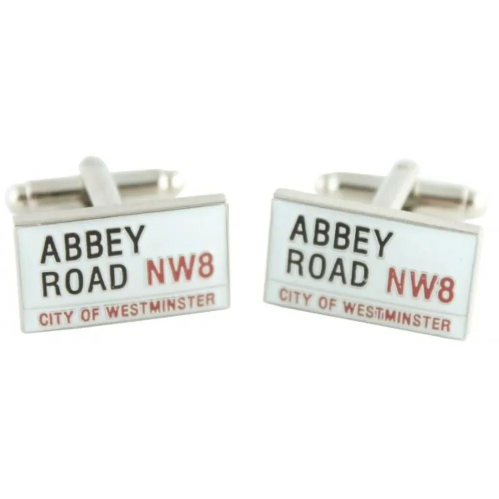 The Beatles Inspired Abbey Road Cufflinks